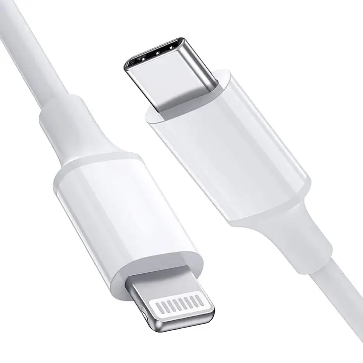 image of: Tech Trendz USB-C to Lightning Adapter, White