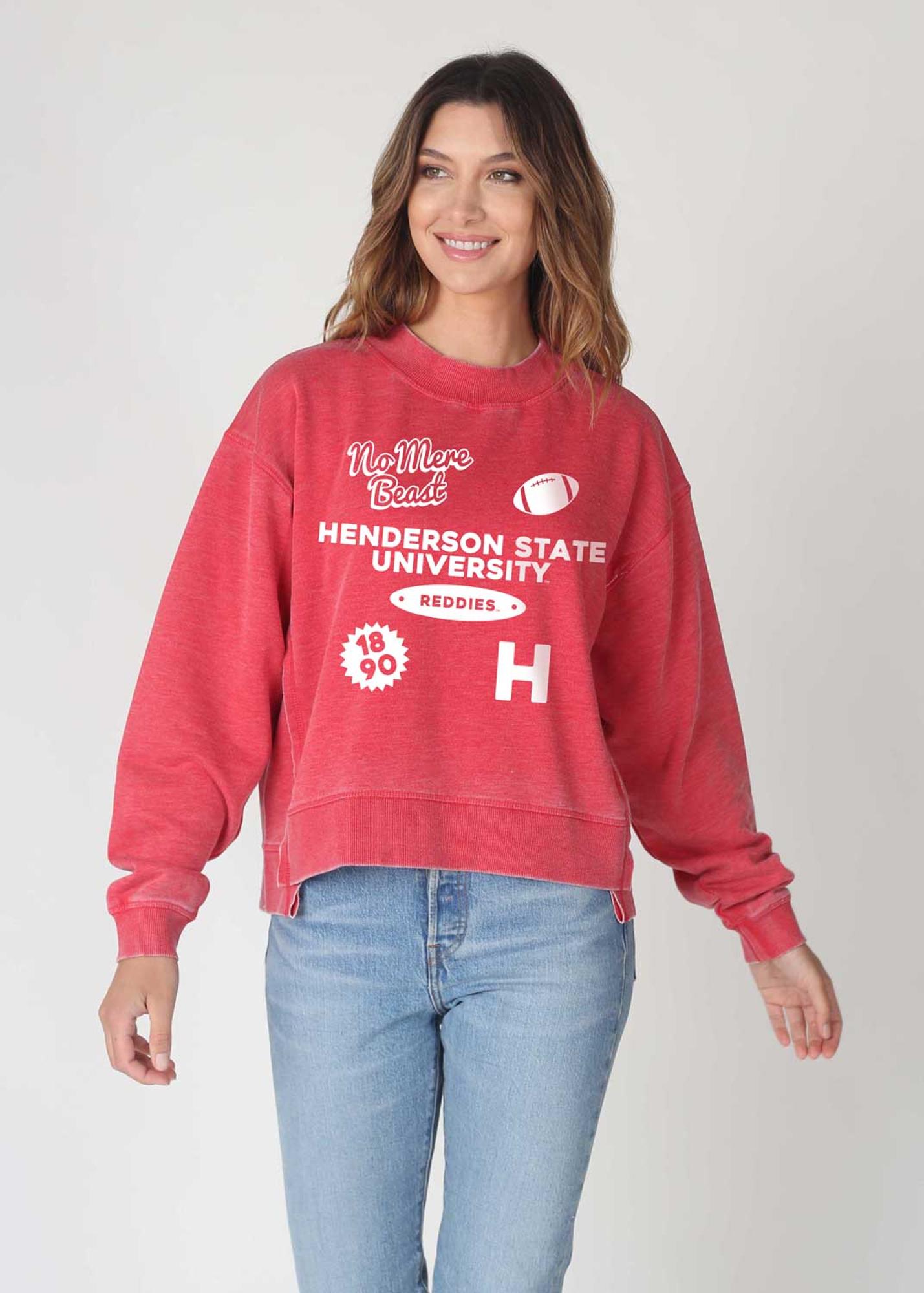 image of: Henderson State University Burnout Boxy Crew
