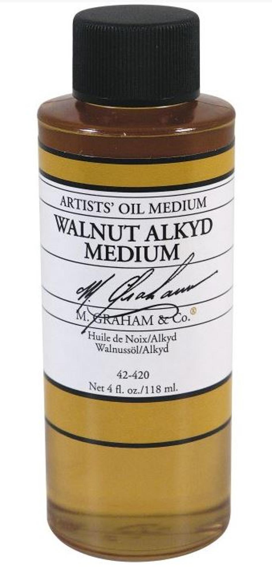 image of: M. Graham Walnut Alkyd Oil Medium