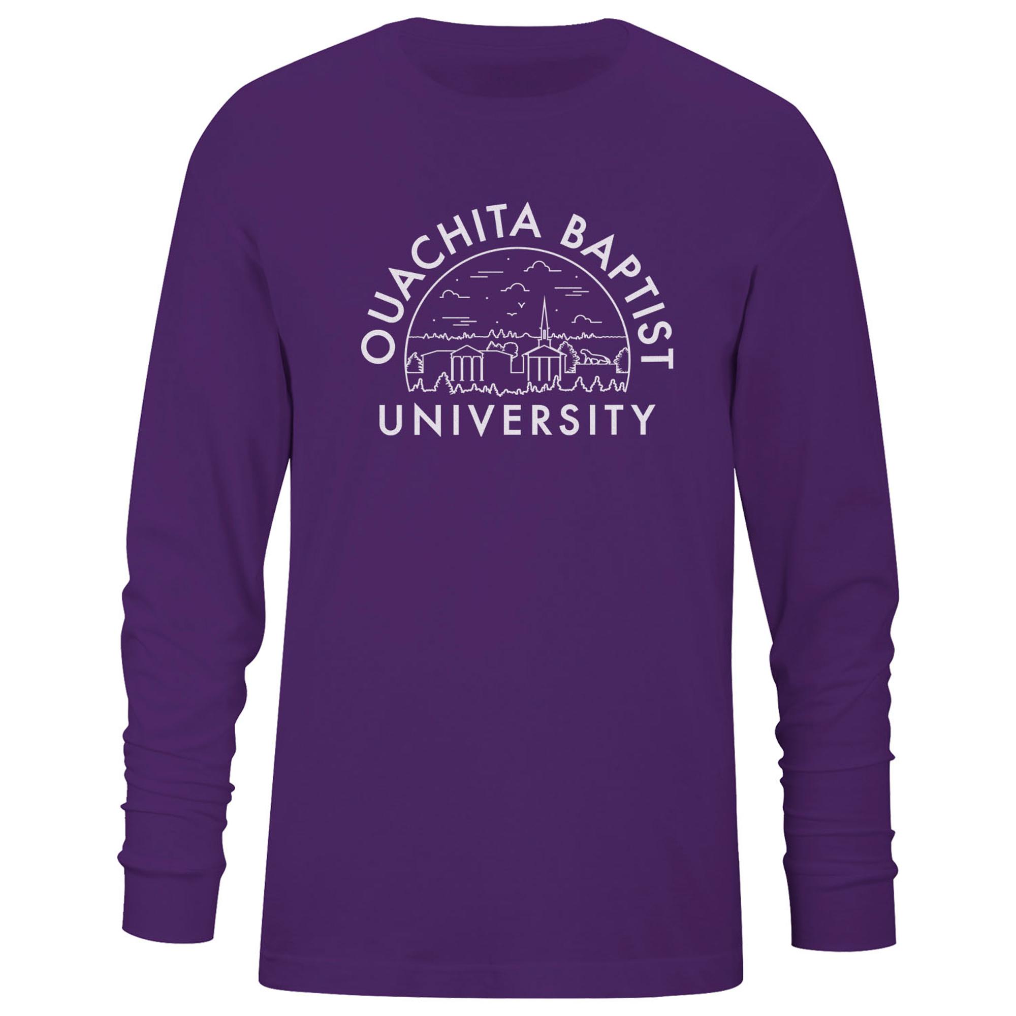 image of: Ouachita Skyline Voyager Long Sleeve Tee