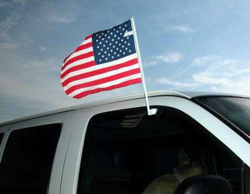 American Car Flag; $12.99