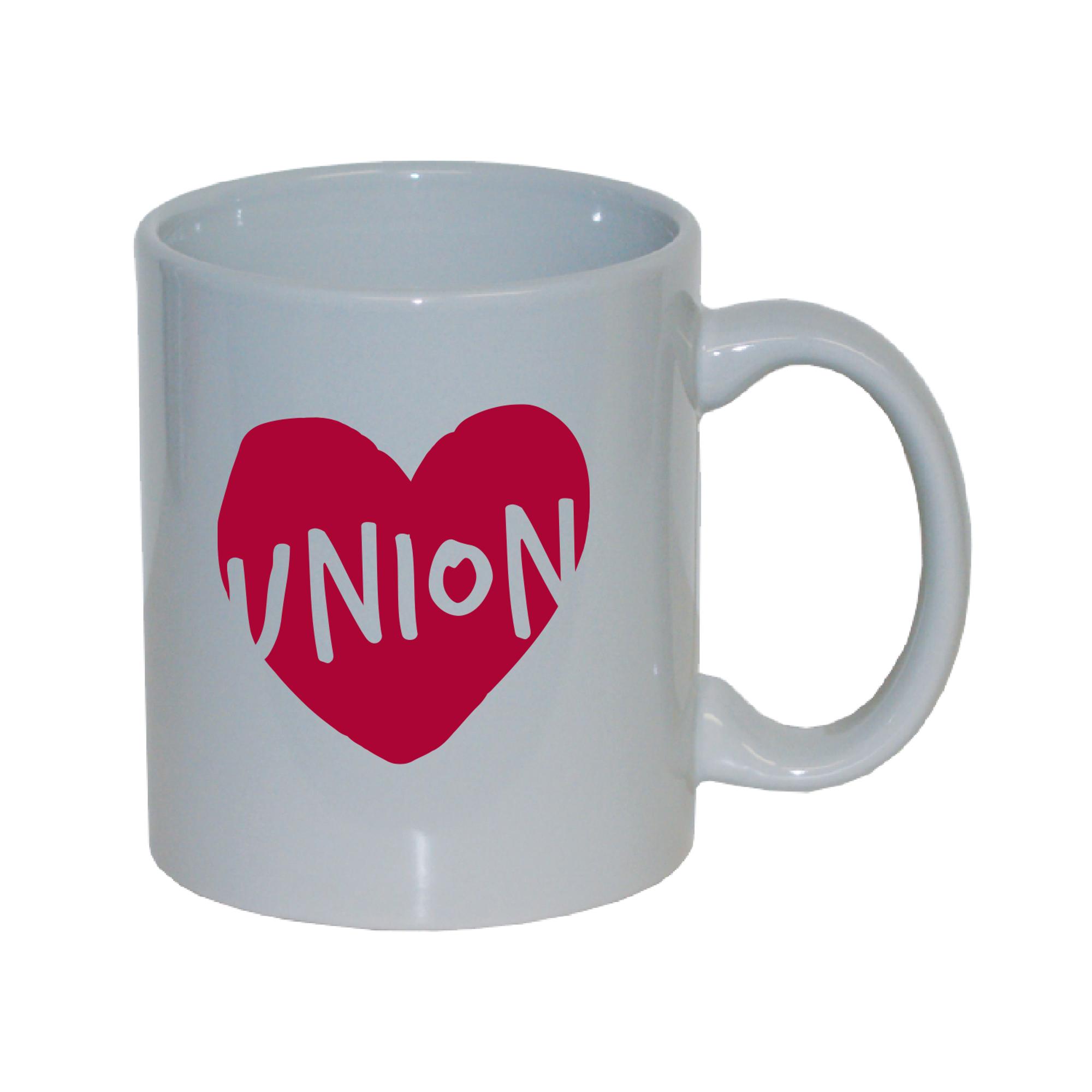 image of: Union Heart 11 oz Coffee Cup