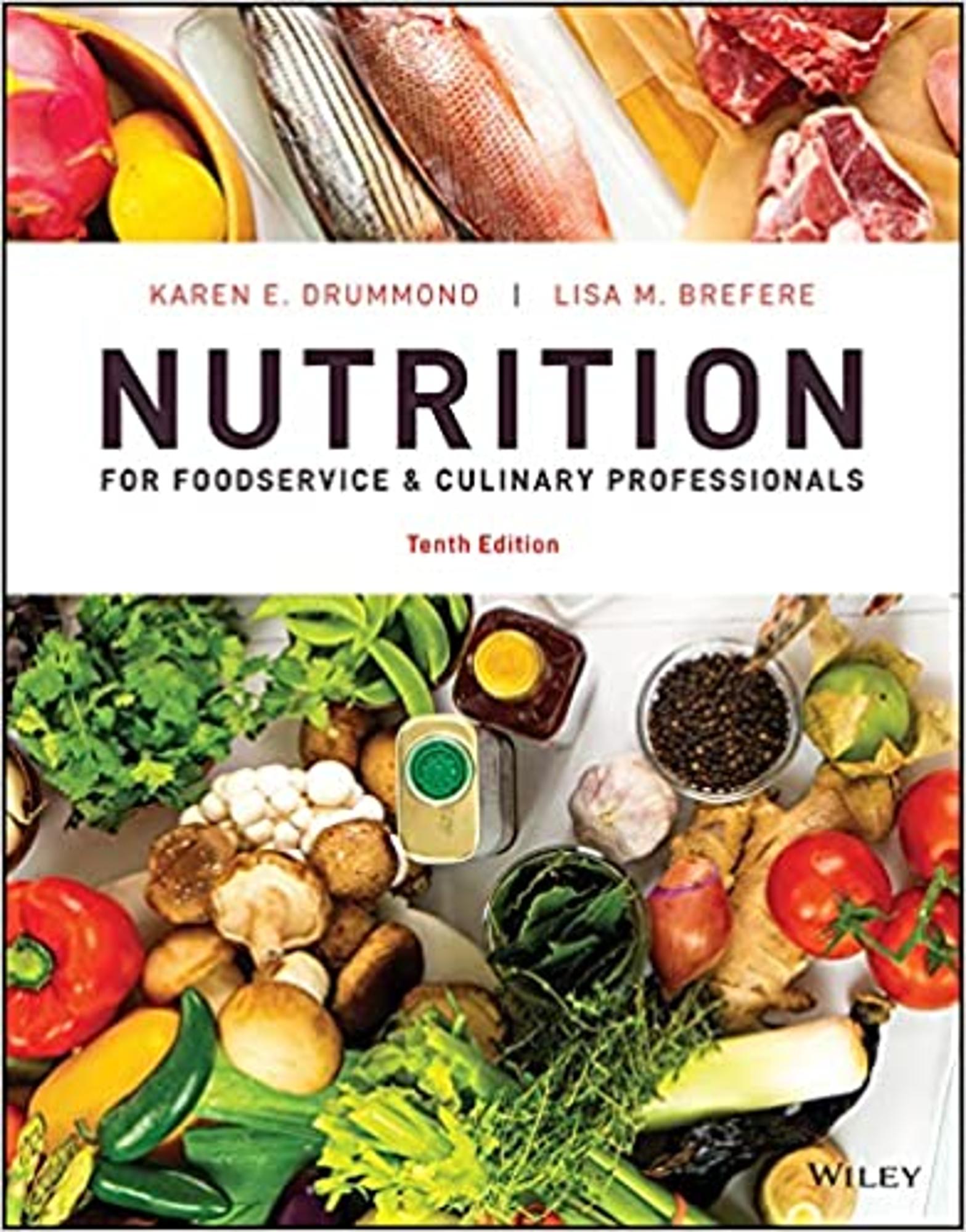 Cover image for Nutrition for Foodservice & Culinary Professionals
