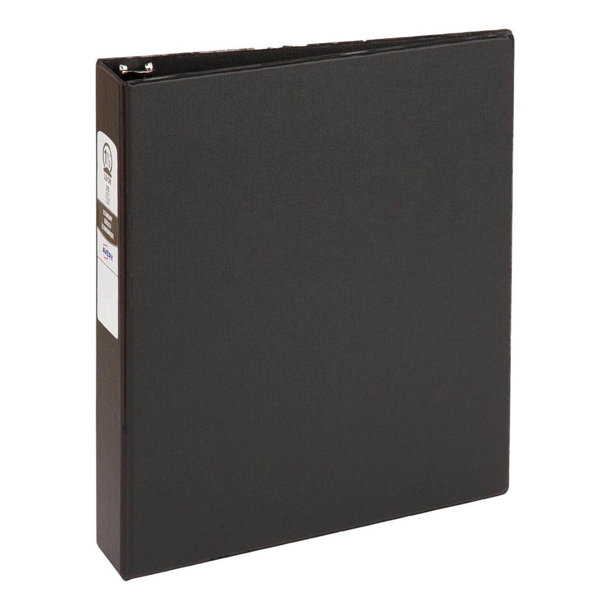 Product image 1 of 1 for Avery Economy 1.5in Binder with Round Rings, Black