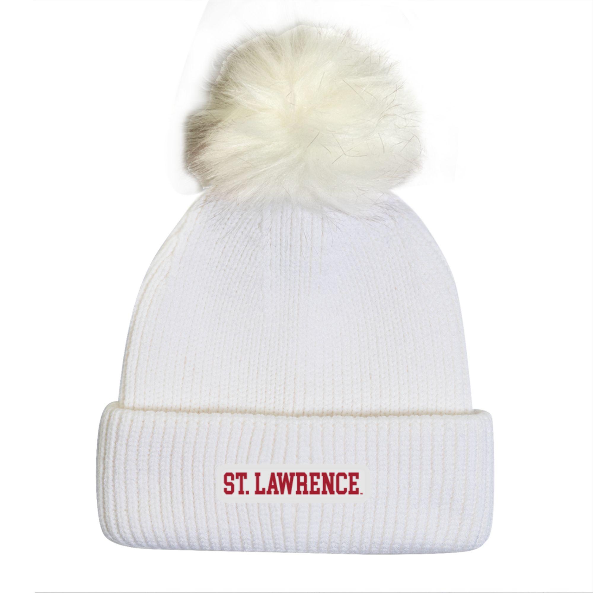 image of: Under Armour White Pom Knit Beanie