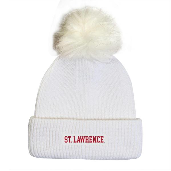 Under Armour White Pom Knit Beanie; $36.95