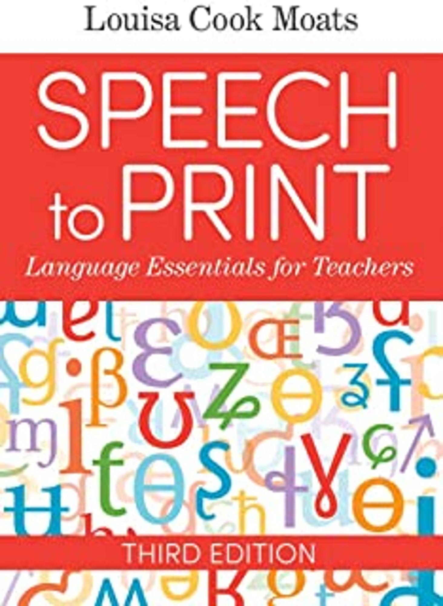 Cover image for SPEECH TO PRINT