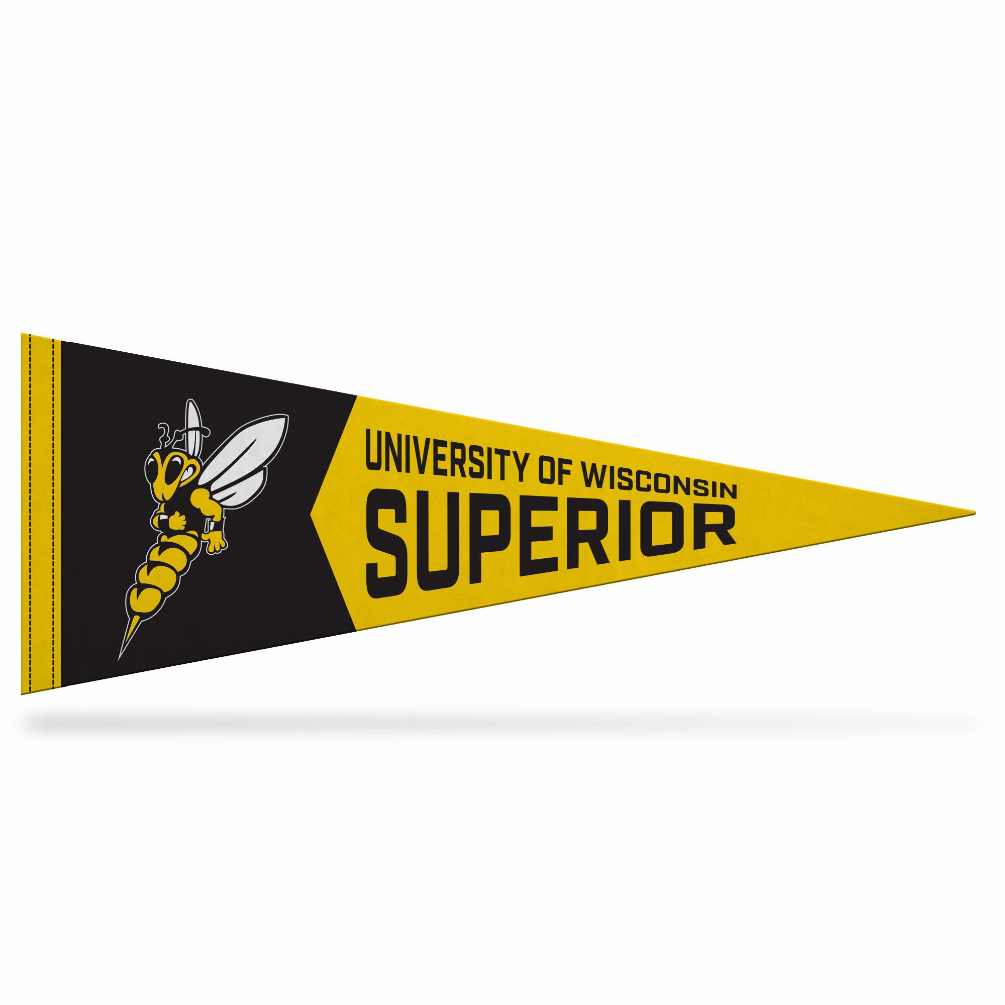 Product image 1 of 1 for UWSU 9x24 PENNANT MASCOT LOGO