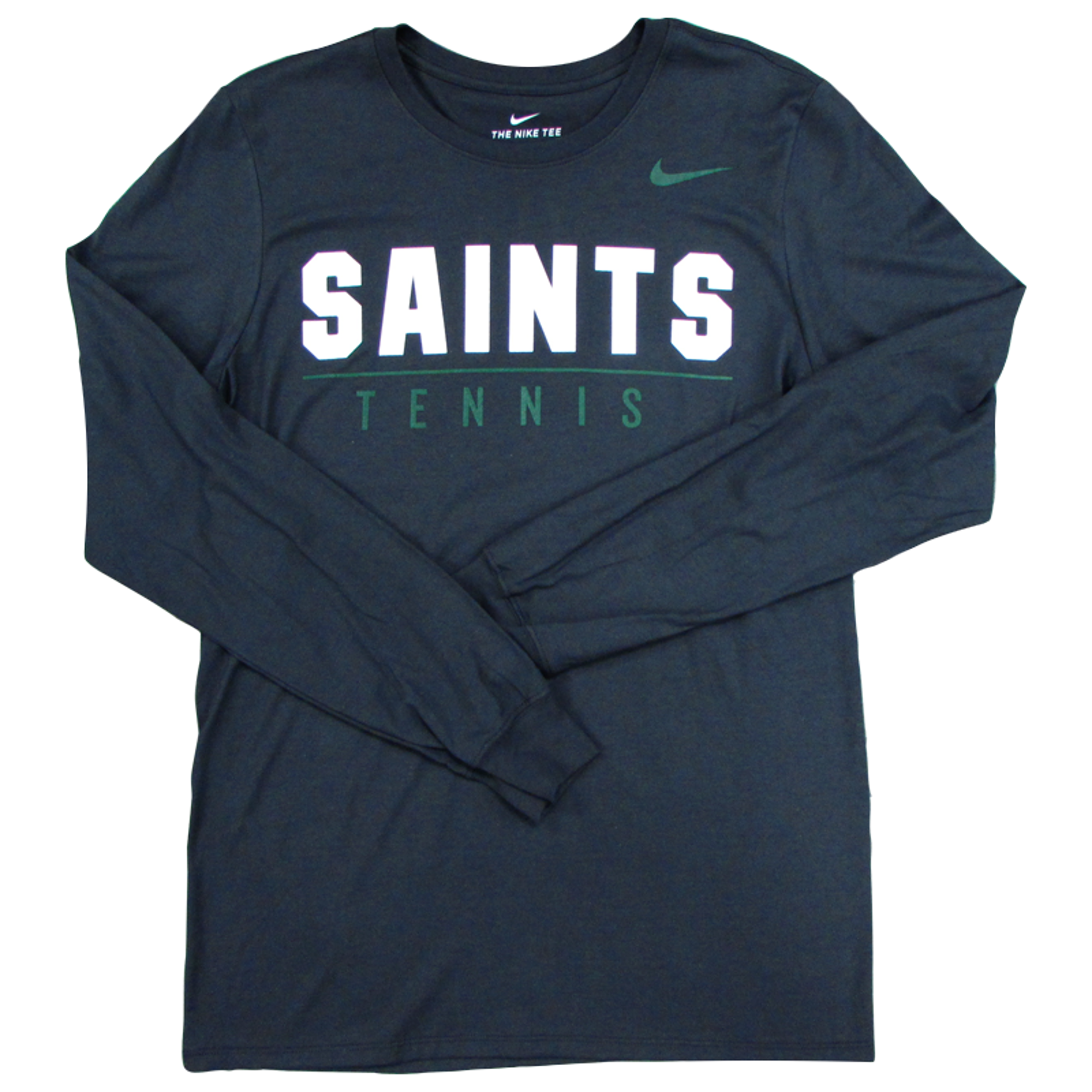 image of: NIKE SAINTS GAMETIME TENNIS CORE LS TEE