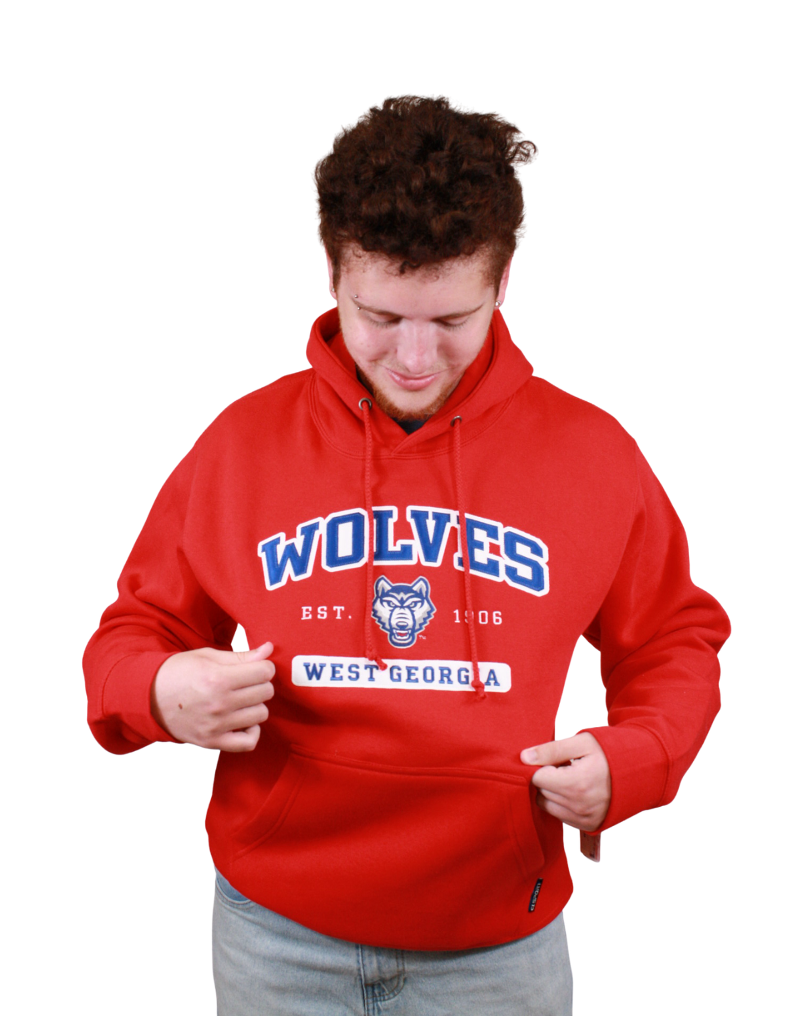 Product image 4 of 5 for EMBROIDERED HOODED SWEATSHIRT (HUEY)