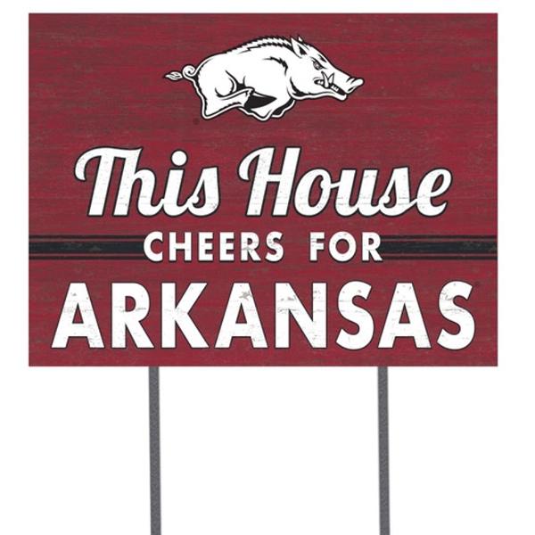 Arkansas Razorbacks SN House Lawn Sign; $24.99