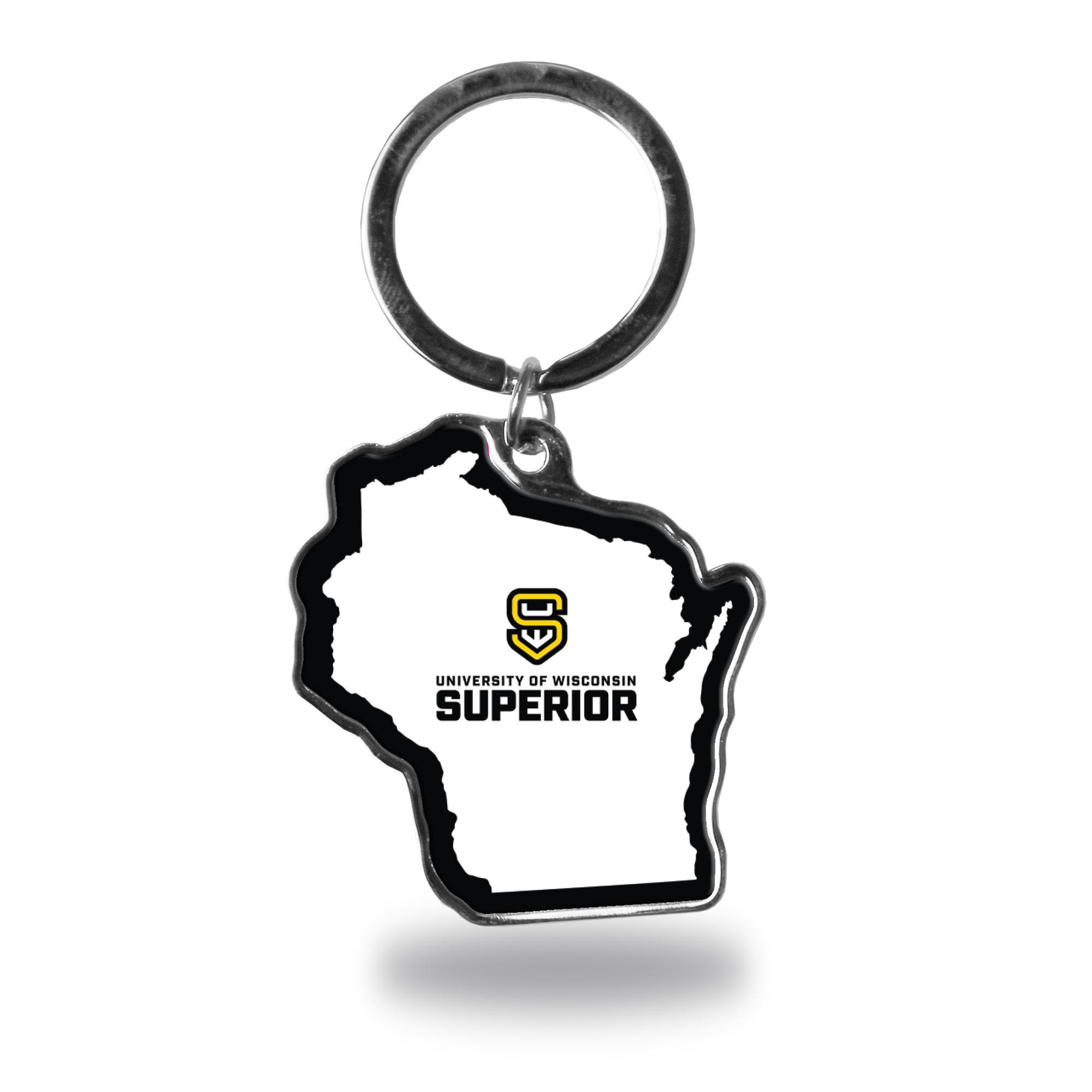 Product image 1 of 1 for UWSU KEYCHAIN STATE SHAPED