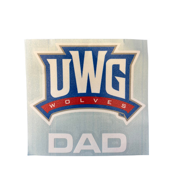 ATHLETICS LOGO DAD DECAL; $6.99