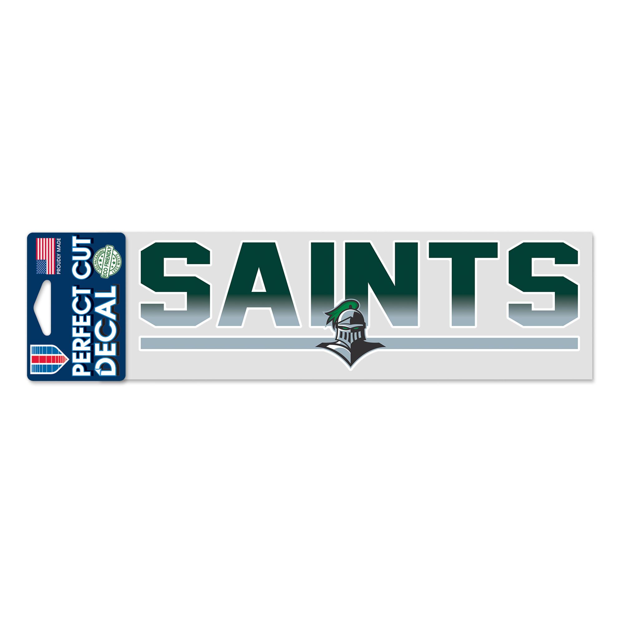 image of: WINCRAFT SAINTS PERFECT CUT VINYL DECAL