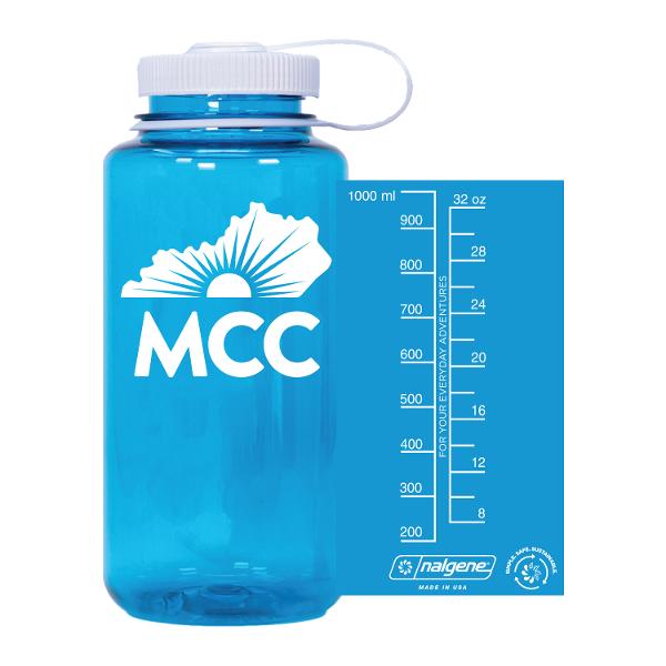 KMCC 32 OZ NALGENE WATER BOTTLE; $19.99