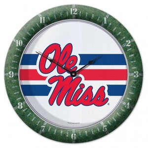 image of: Ole Miss Game Clock Gridiron Rim