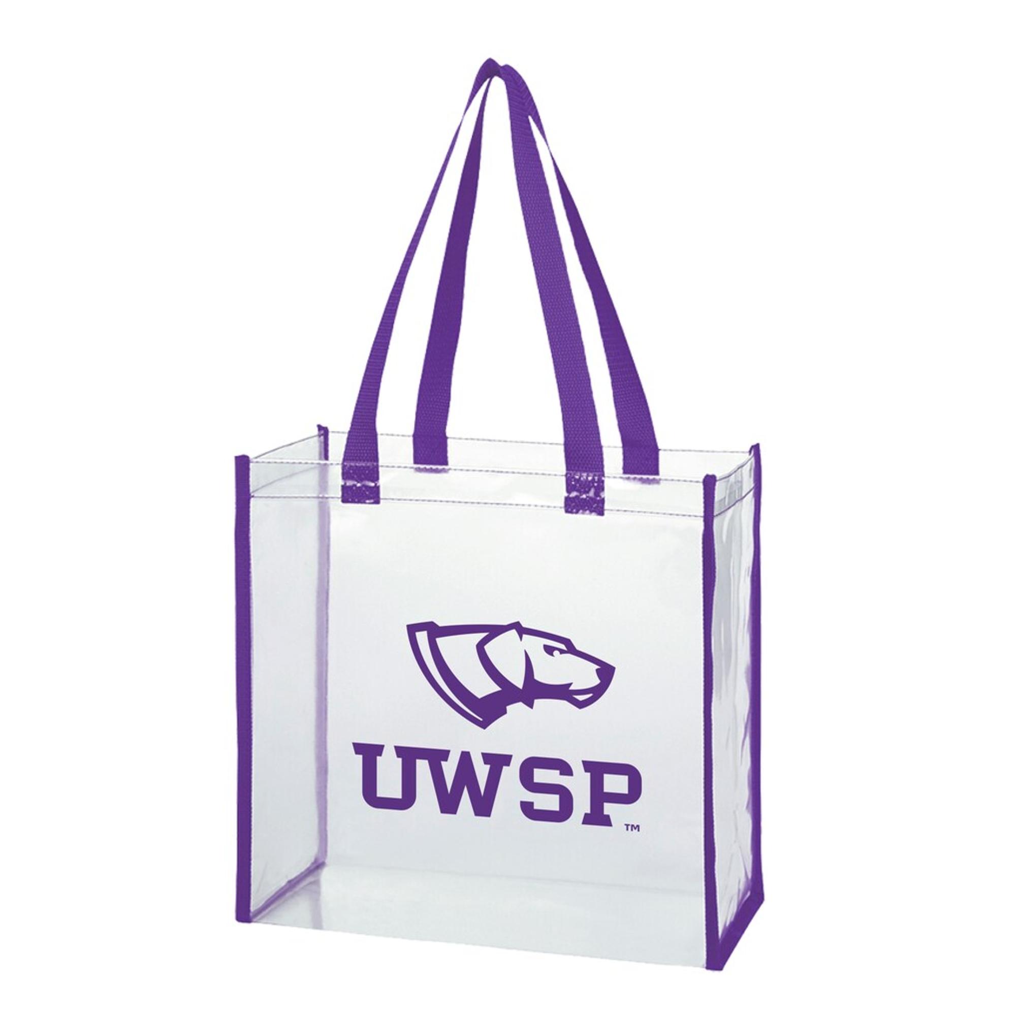 Product image 1 of 1 for University of Wisconsin Stevens Point Stadum Bag, Purple