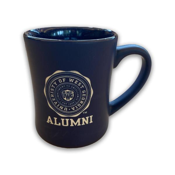 VINTAGE SEAL ALUMNI ETCHED MK MUG; $22.99