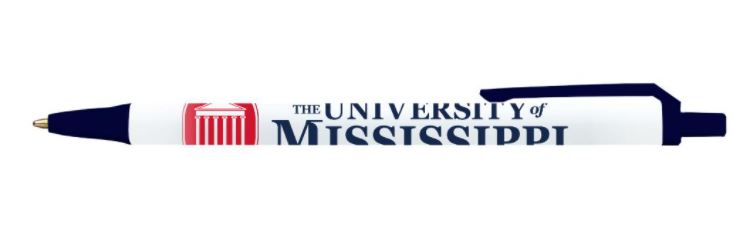 image of: Bic Clic Stic University of Mississippi Ballpoint Pen