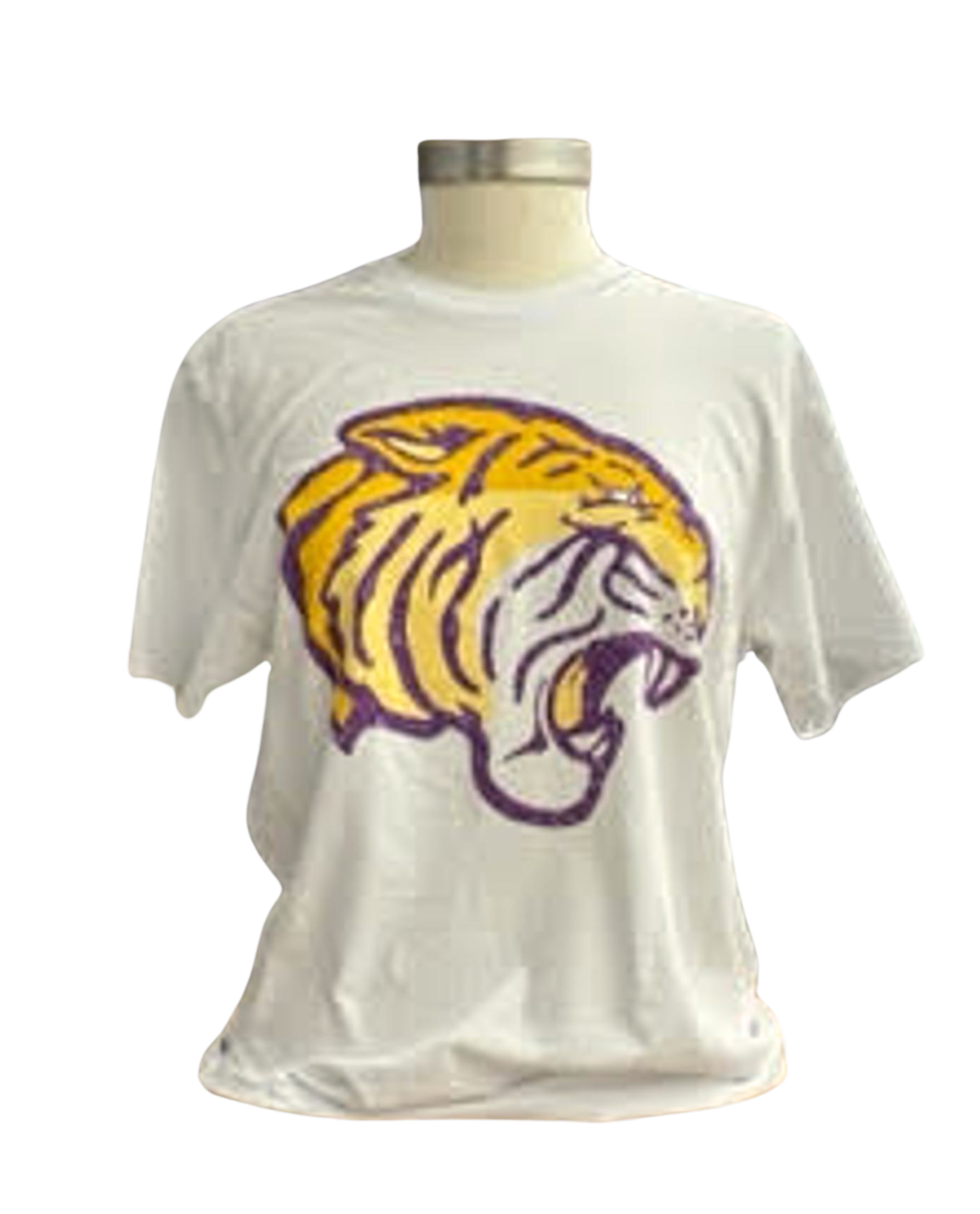 image of: Olivet Nazarene Tigers Beach Wash Mascot Tee, White