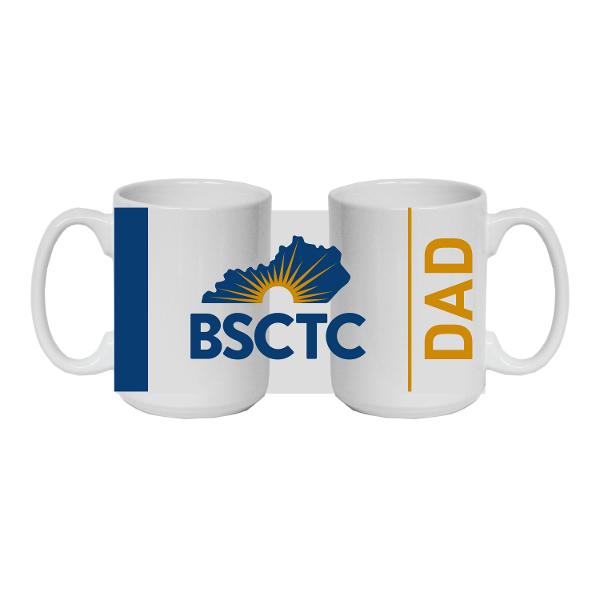 KBS 15 OZ MUG DAD WHT; $10.99