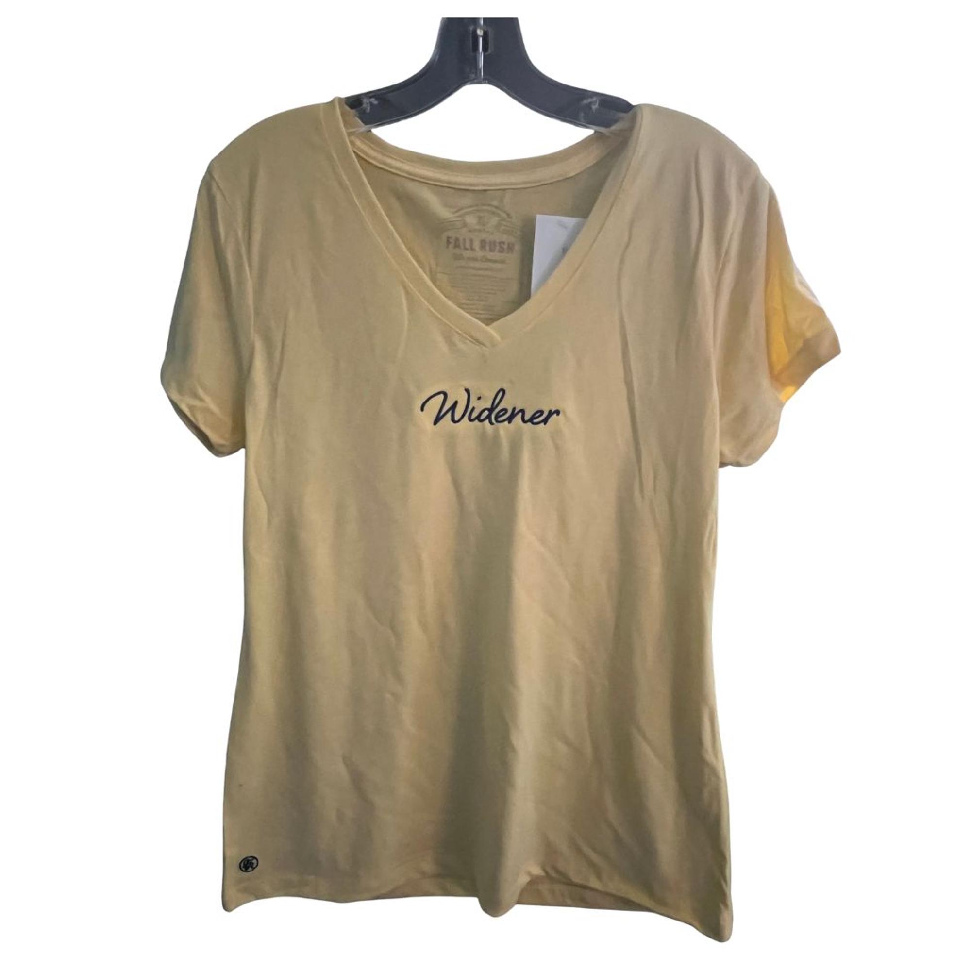 Product image 1 of 1 for Women's Butter Yellow Embroidered Tee