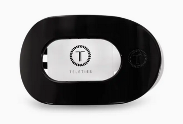 TELETIES ROUND FLAT HAIR CLIP MEDIUM; $12.99