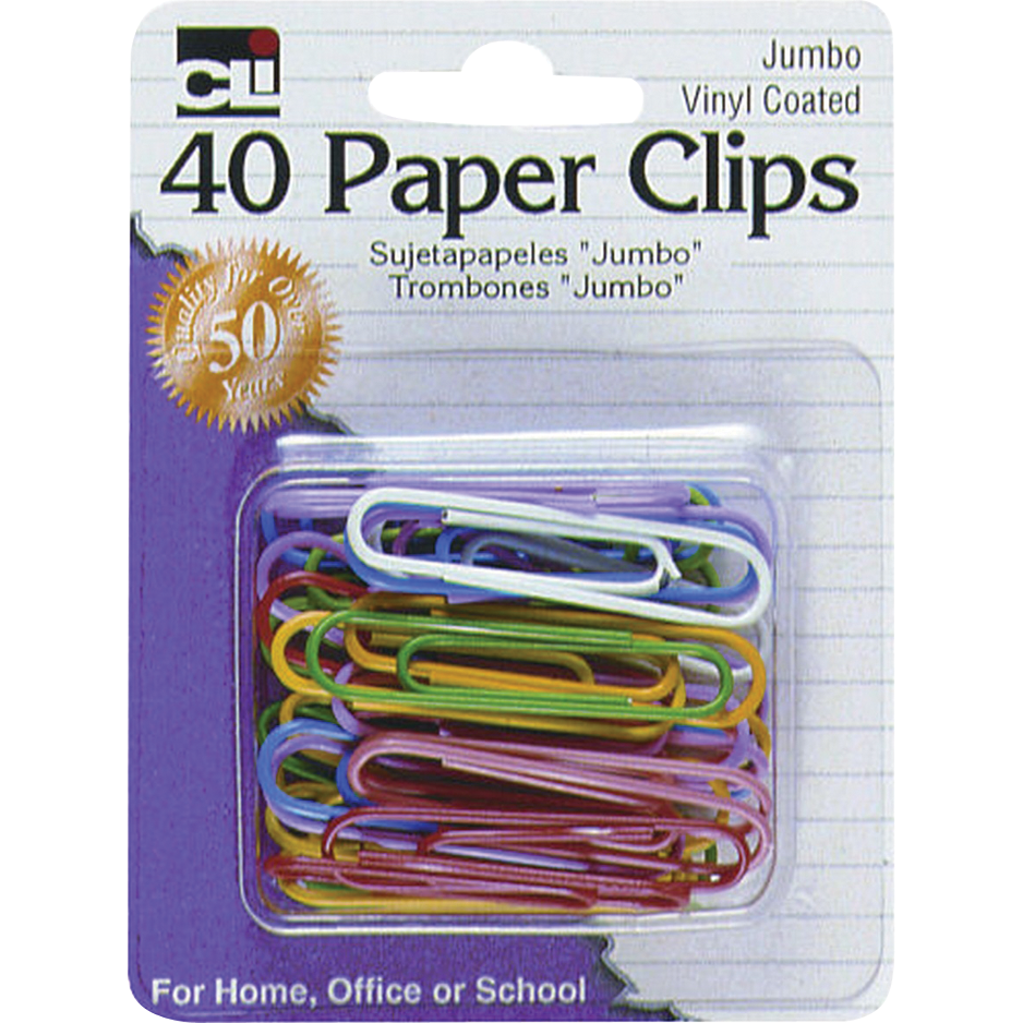 Product image 1 of 1 for Charles Leonard Jumbo Paper Clips, 40 Pack