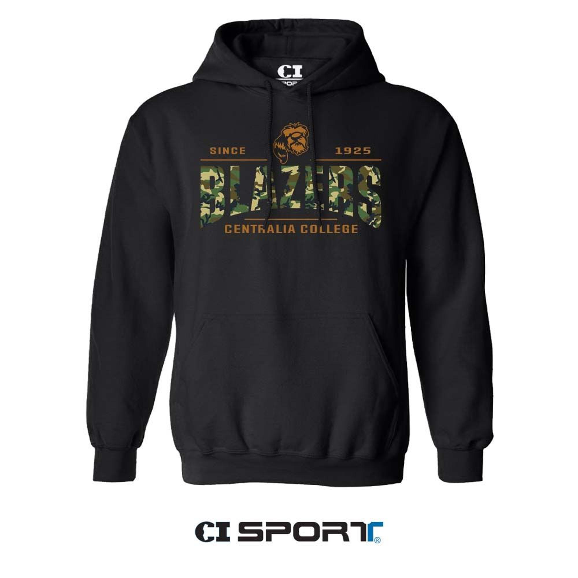 image of: CI Sport Blazer Bill Black Camo Pullover Hood