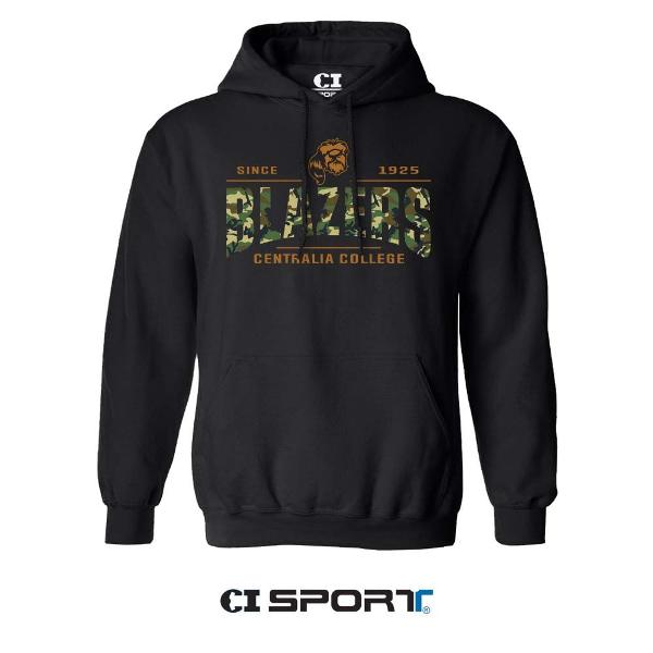 CI Sport Blazer Bill Black Camo Pullover Hood; $54.99