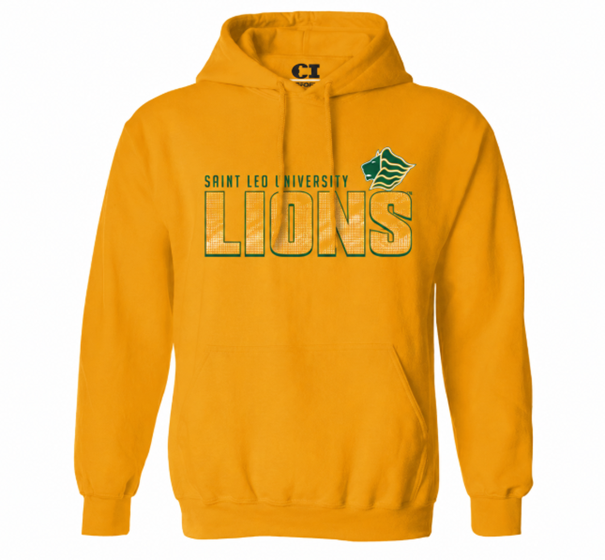 Product image 1 of 1 for LEO HOODIE GOLD LIONS BOLD