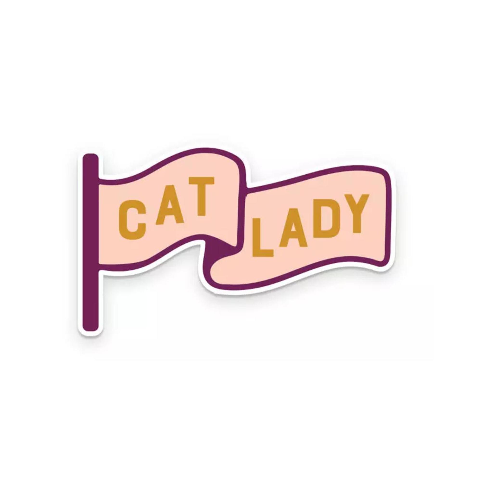Product image 1 of 1 for Cat Lady Vinyl Sticker