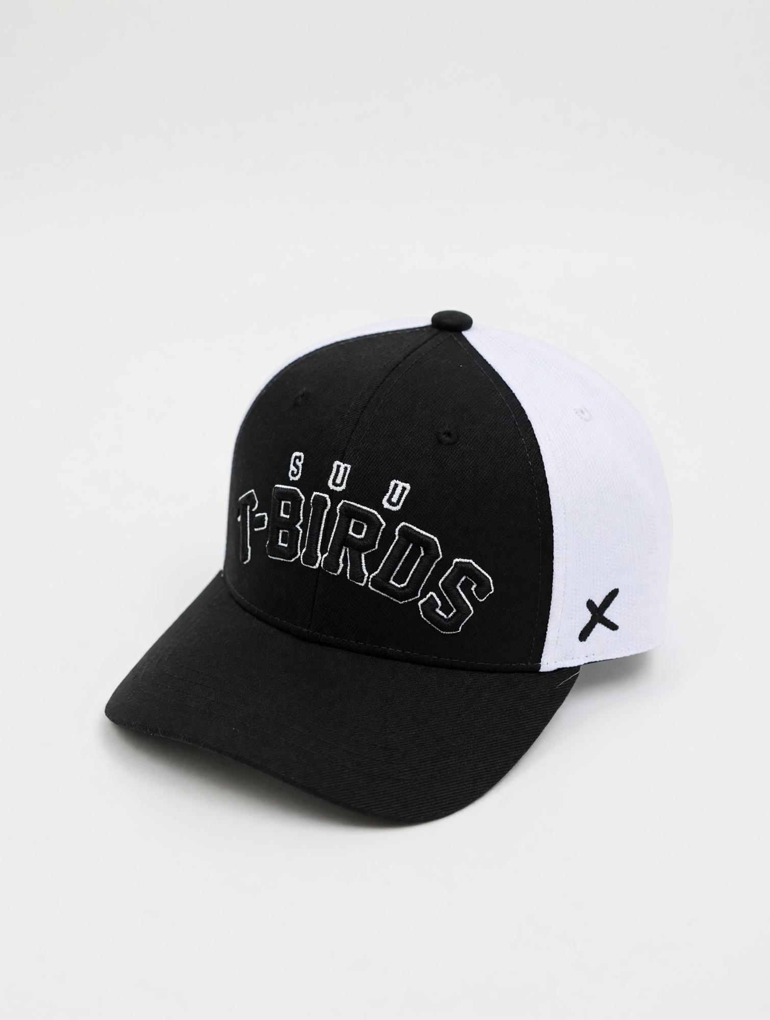 Product image 1 of 1 for CAPX HAT FITTED PRO BLEND BLACK/GRAY SUU T-BIRDS