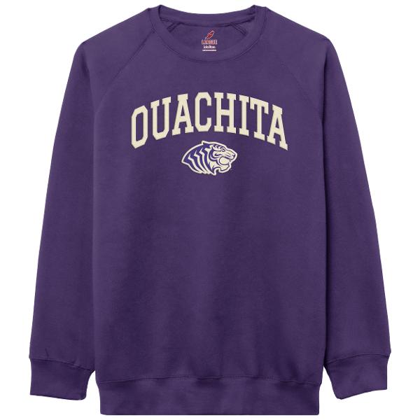 Ouachita Tigers Essential Crew 2.0 Sweatshirt; $53.99