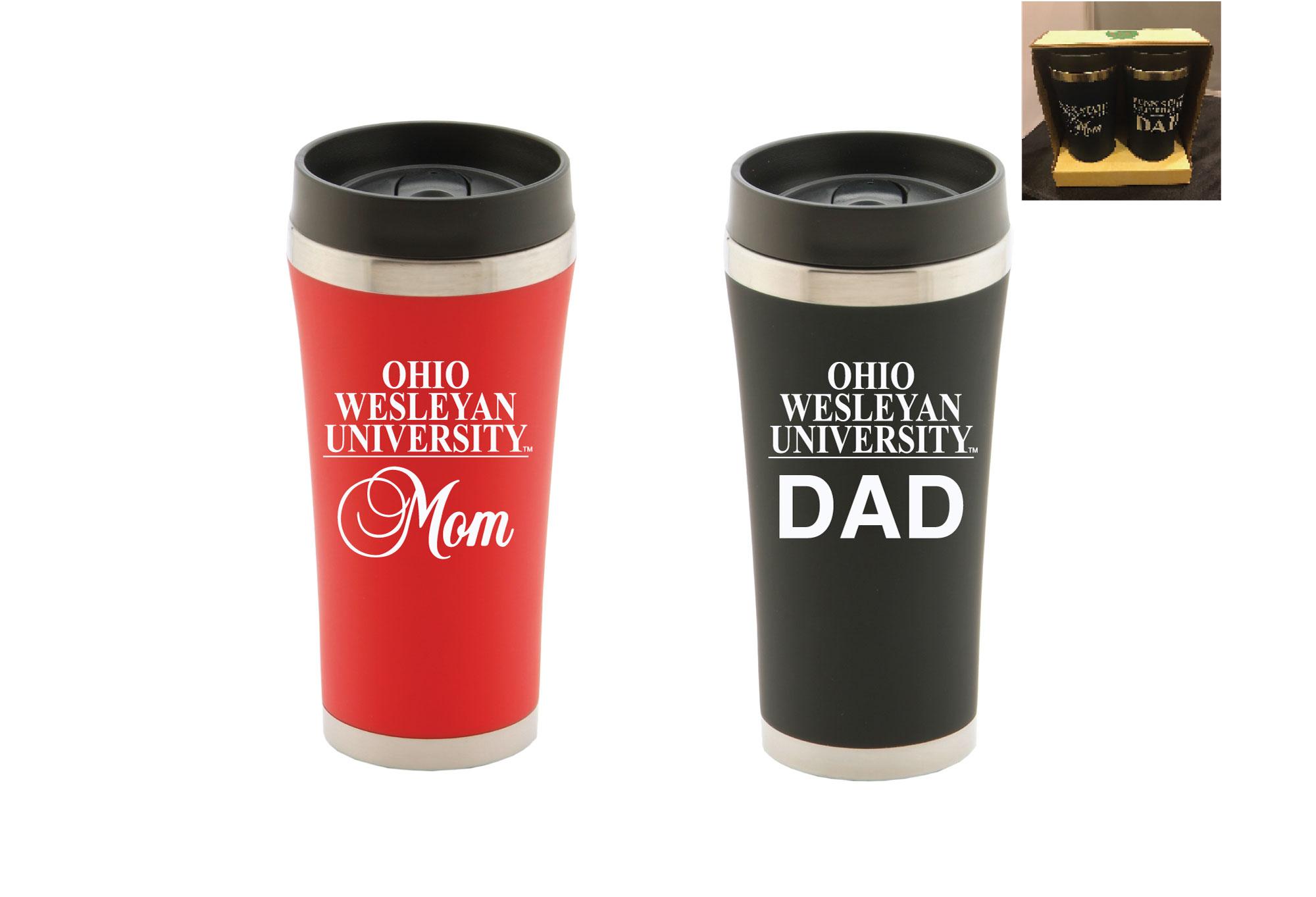 Product image 1 of 3 for Owu Tumbler Gift Set Mom/Dad 16 oz Red/Black