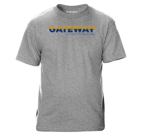 KGCTC SS TEE BLUE/GOLD; $19.99