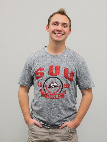 Men's Tee Grey SUU; $36.00