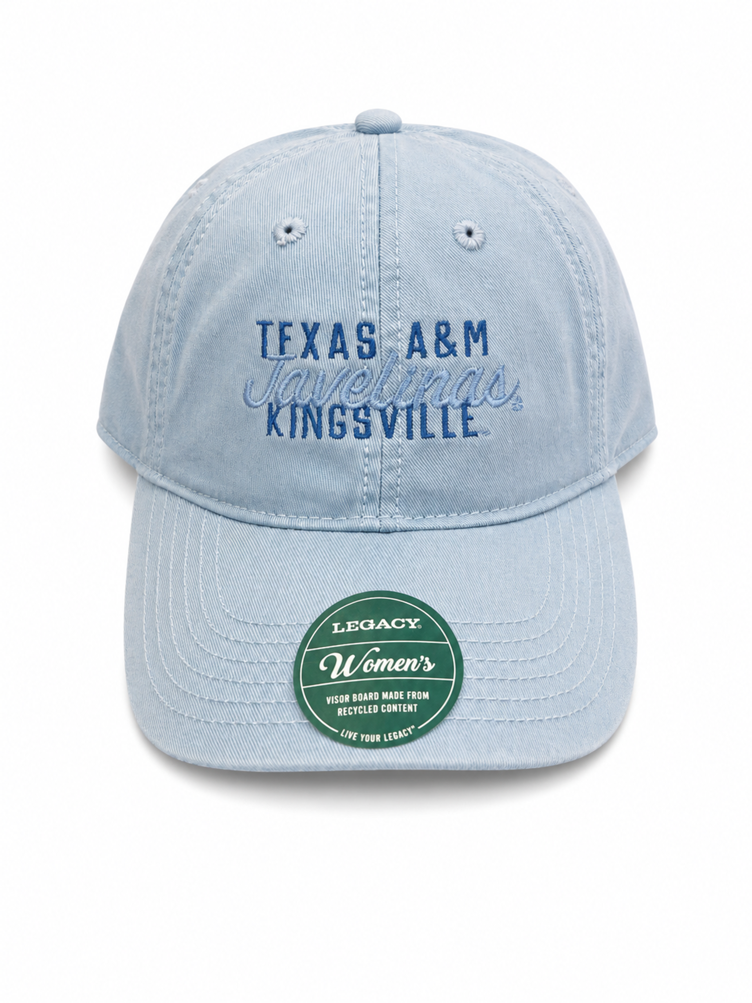 Product image 1 of 1 for Light Blue EZW Script Women's Hat