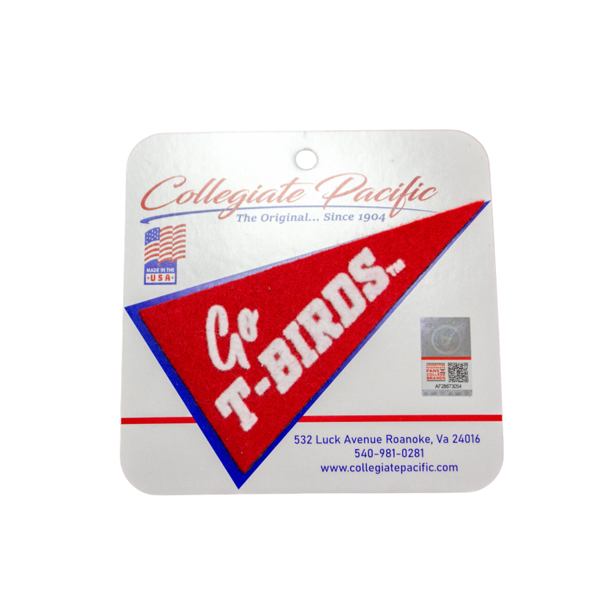 image of: Go T-Birds Mini Pennant Magnet