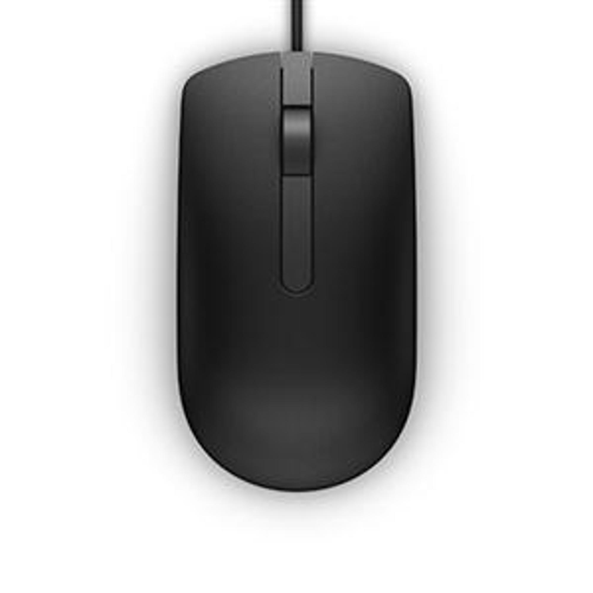 image of: Dell Optical Wired Mouse-MS116-Black