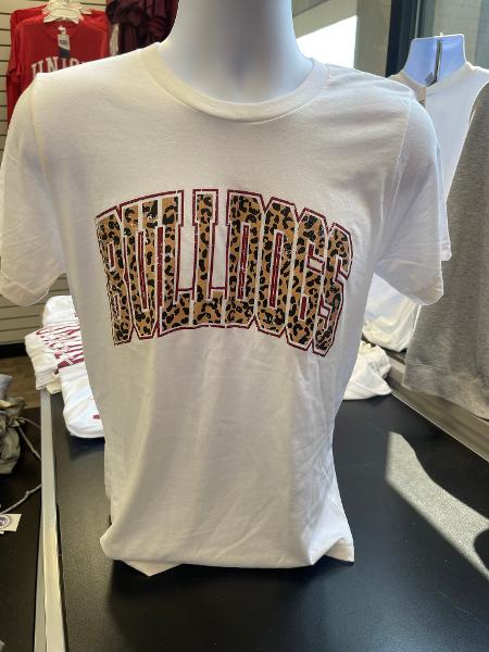 Bulldogs Leopard Jersey Tee; $27.99