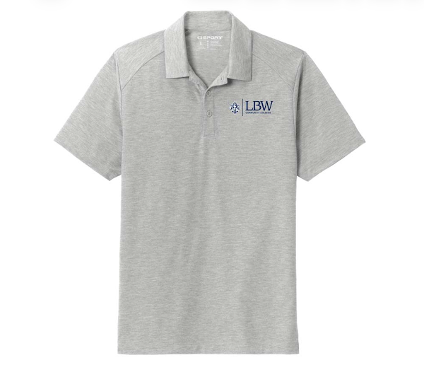 LBW POLO MASCOT LCEMB GREY HTH; $56.99