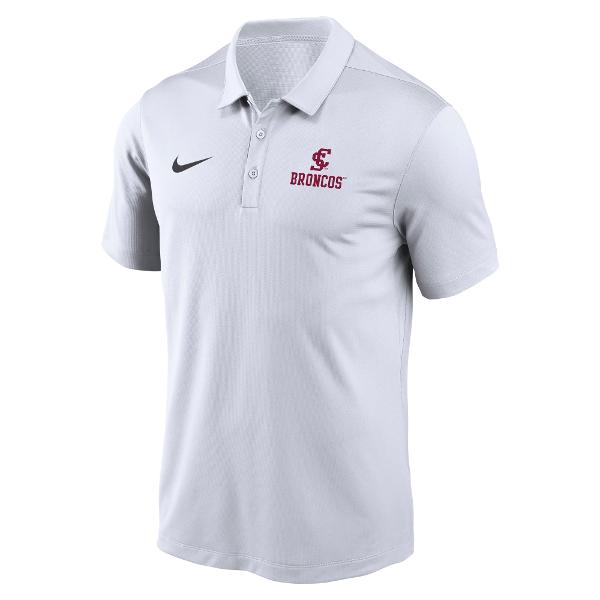 Santa Clara Broncos Nike Victory Solid Polo, White; $68.00