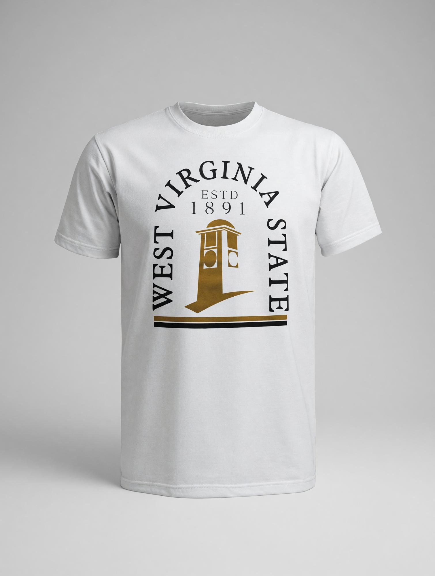 Product image 1 of 1 for Tee - Ouray White "Clock Tower" Crew