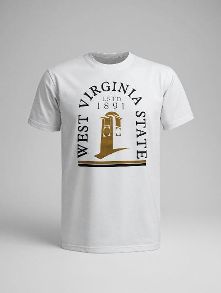 Tee - Ouray White "Clock Tower" Crew; $19.99
