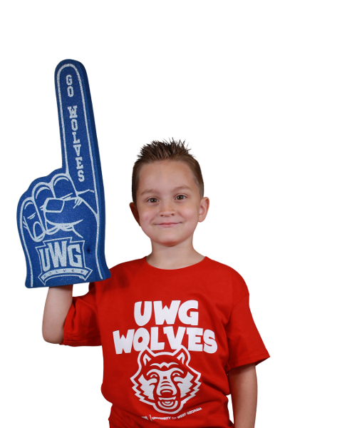 ATHLETICS LOGO GO WOLVES FOAM HAND; $9.99