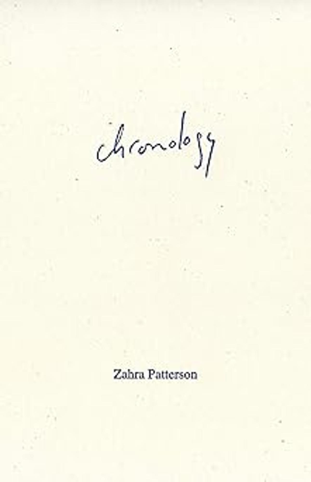 Cover image for CHRONOLOGY
