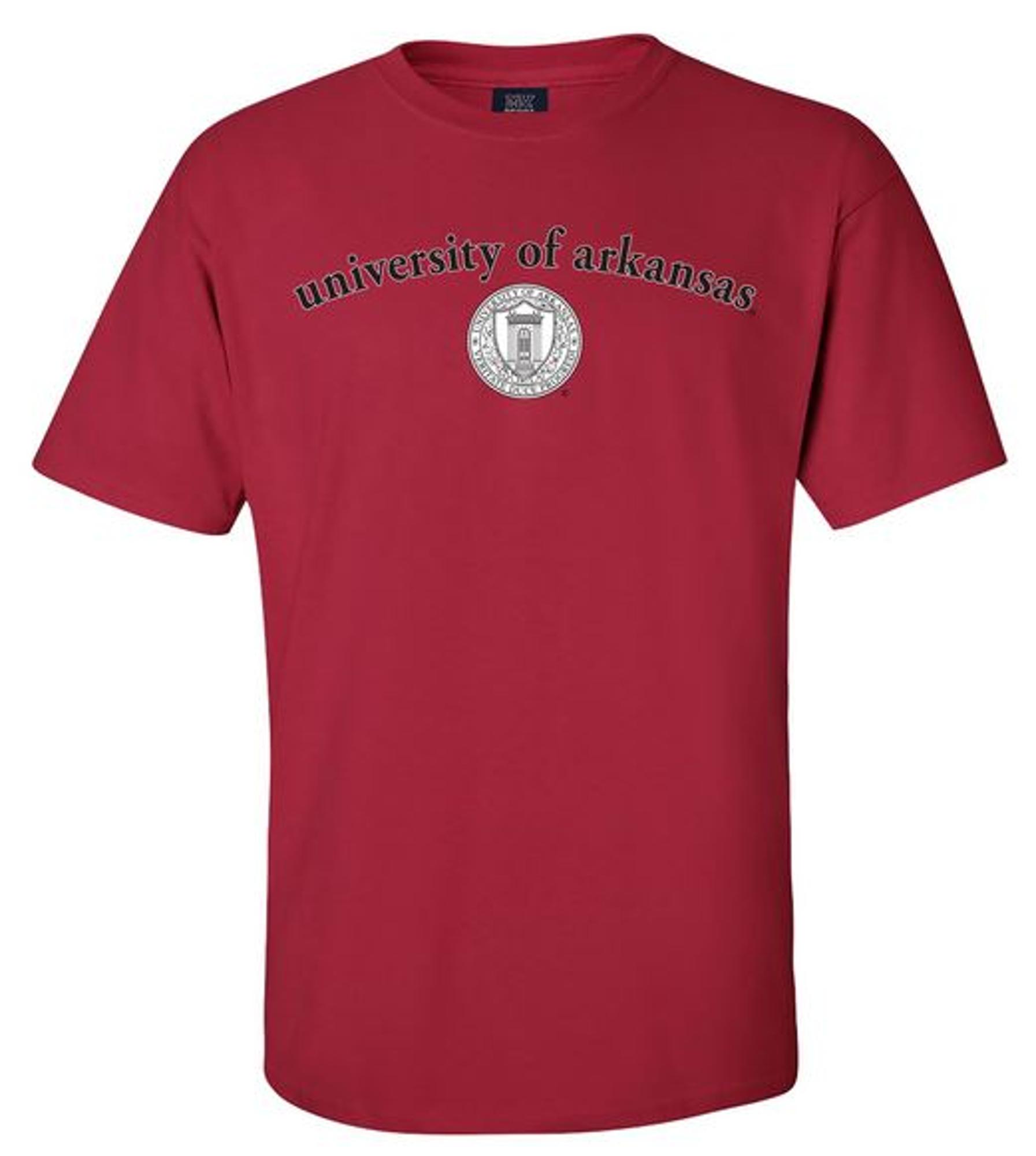 image of: University of Arkansas Seal Classic Tee - Crimson