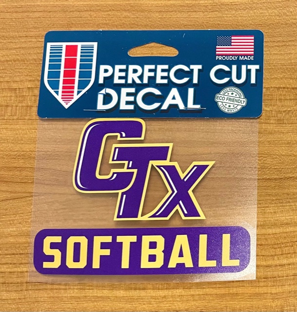 image of: Decal CTX Softball