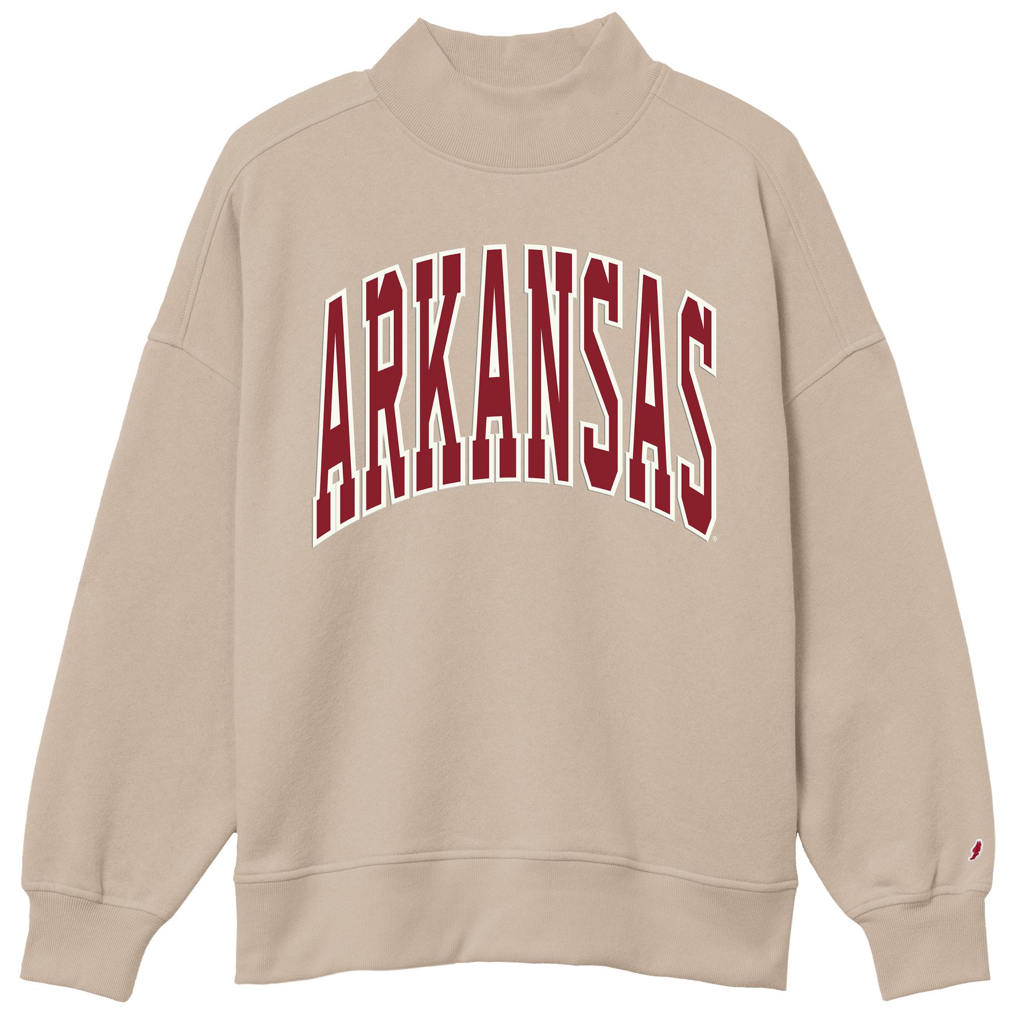 Product image 1 of 2 for Arkansas Razorbacks Diana Mock Neck